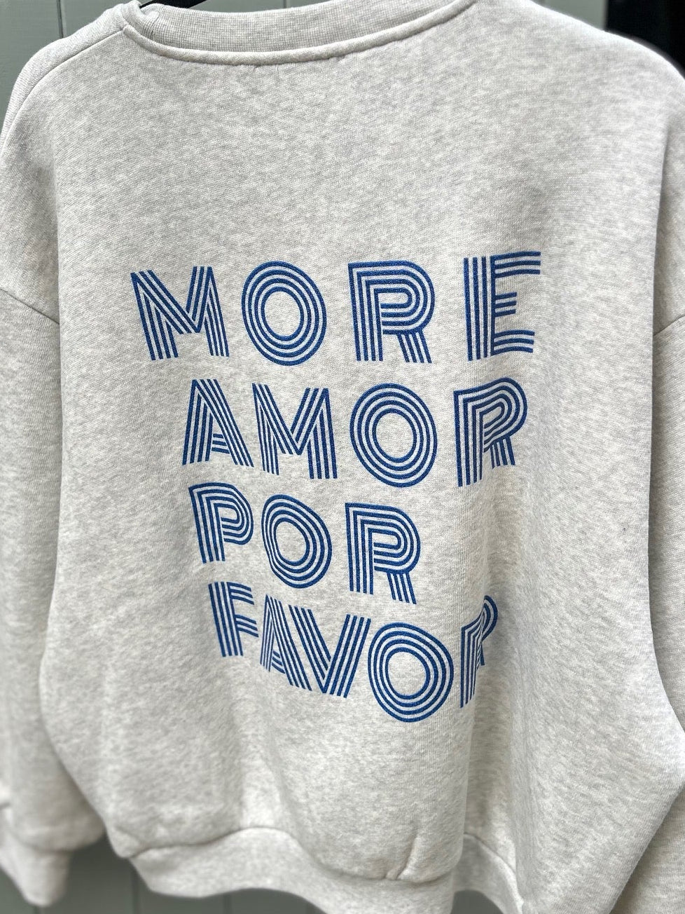 Lili Amor Sweater - Light Grey Melee
