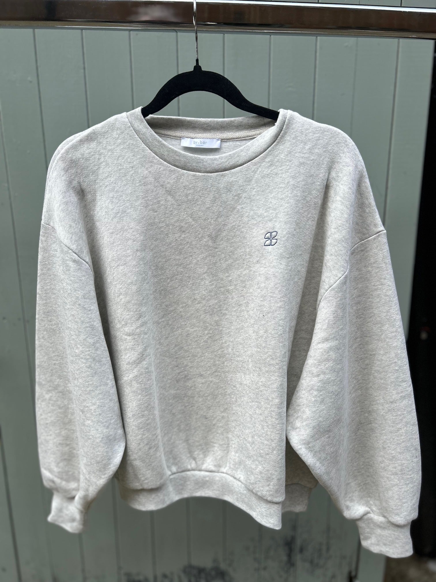Lili Amor Sweater - Light Grey Melee - Image 2