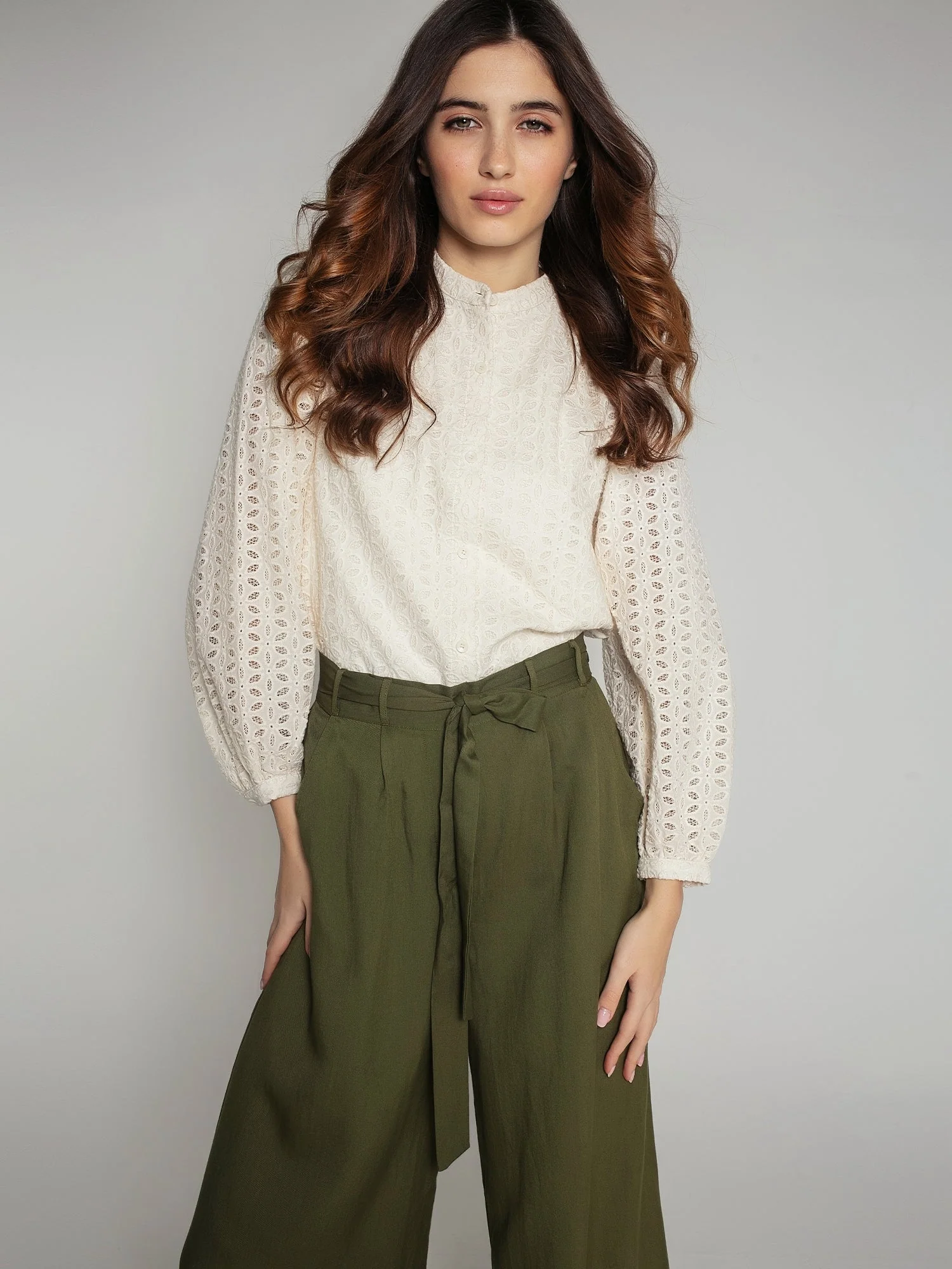 Fifi Trouser in Khaki - Image 3