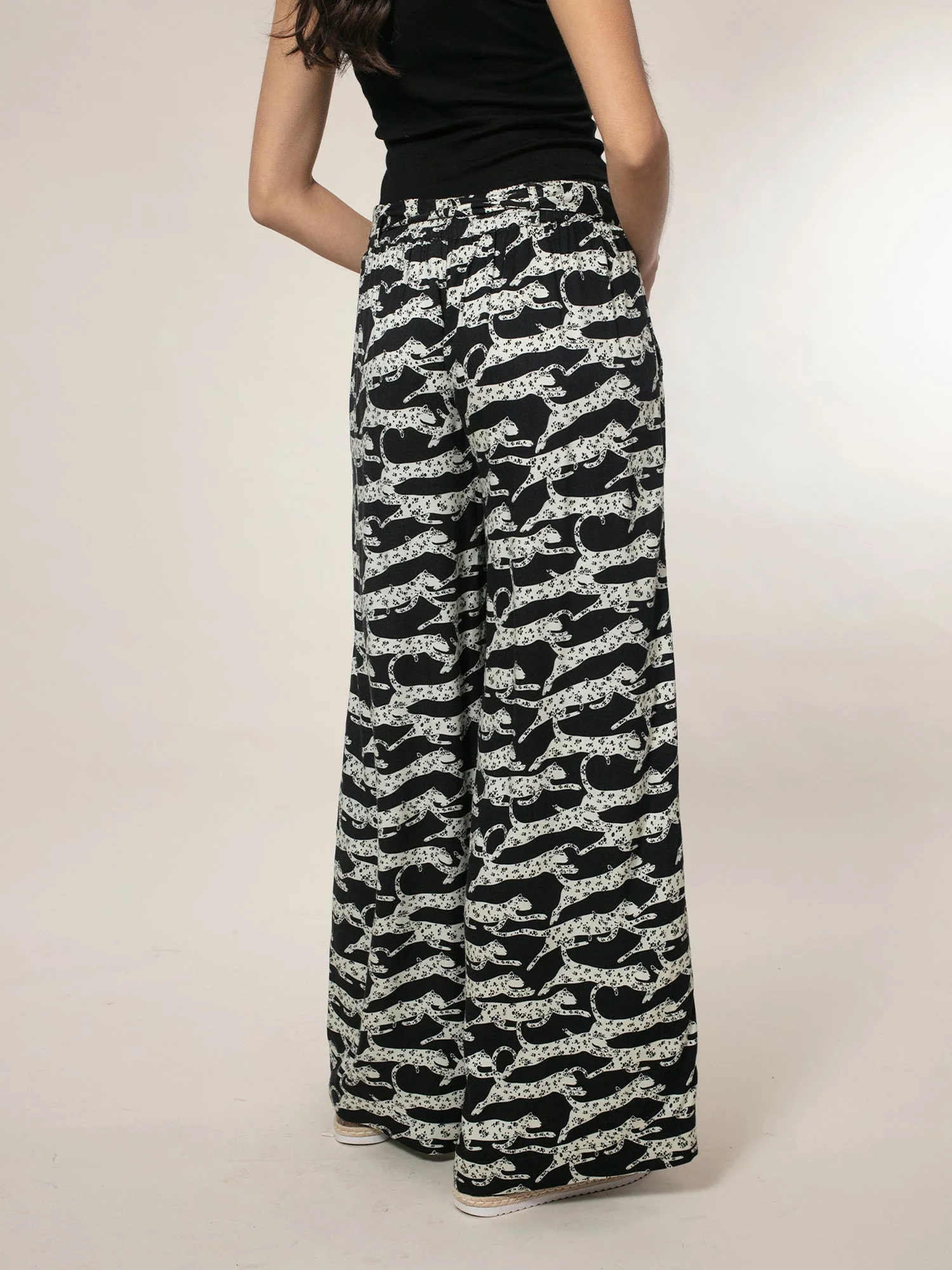 Fifi Trousers - Black Mix - Image 4