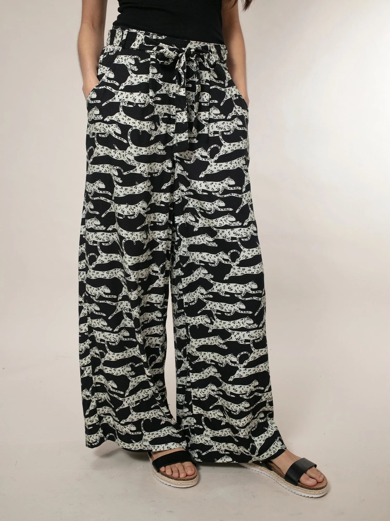 Fifi Trousers - Black Mix - Image 5