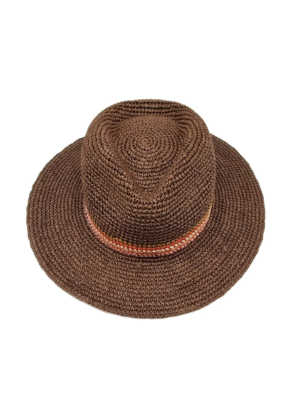 Havana Trilby hat in Chocolate - Image 3
