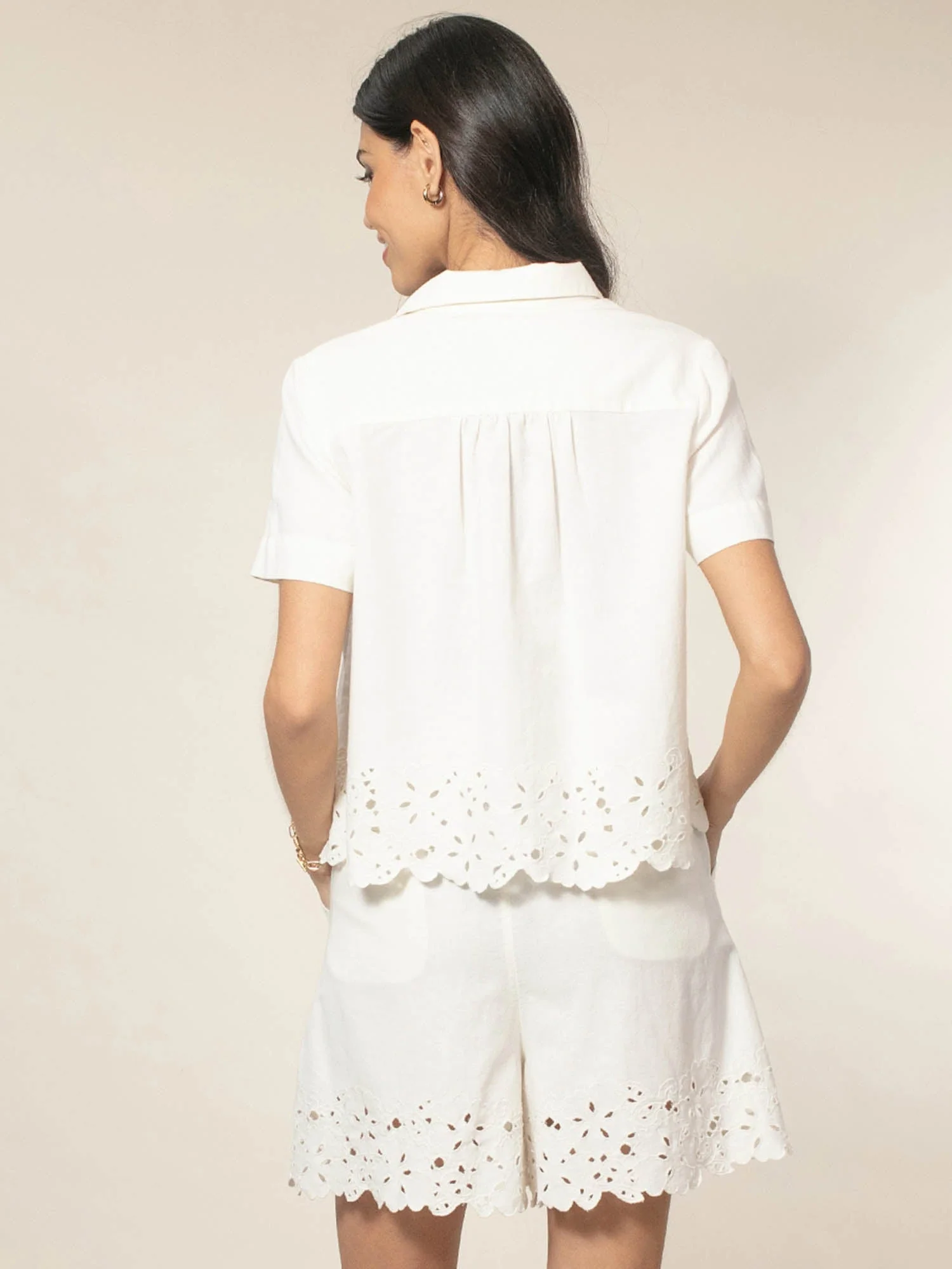 Jada Shirt - Natural - Image 4