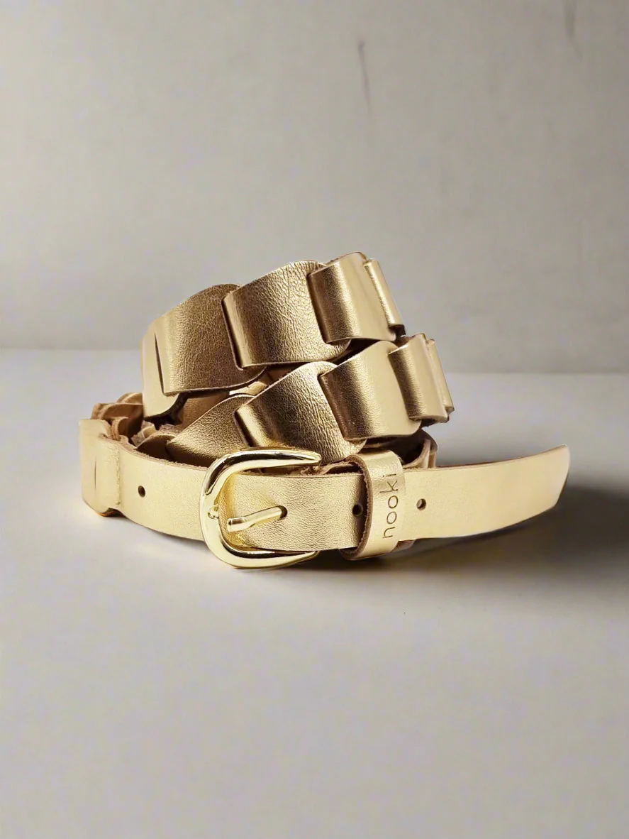 Lana Belt in Gold