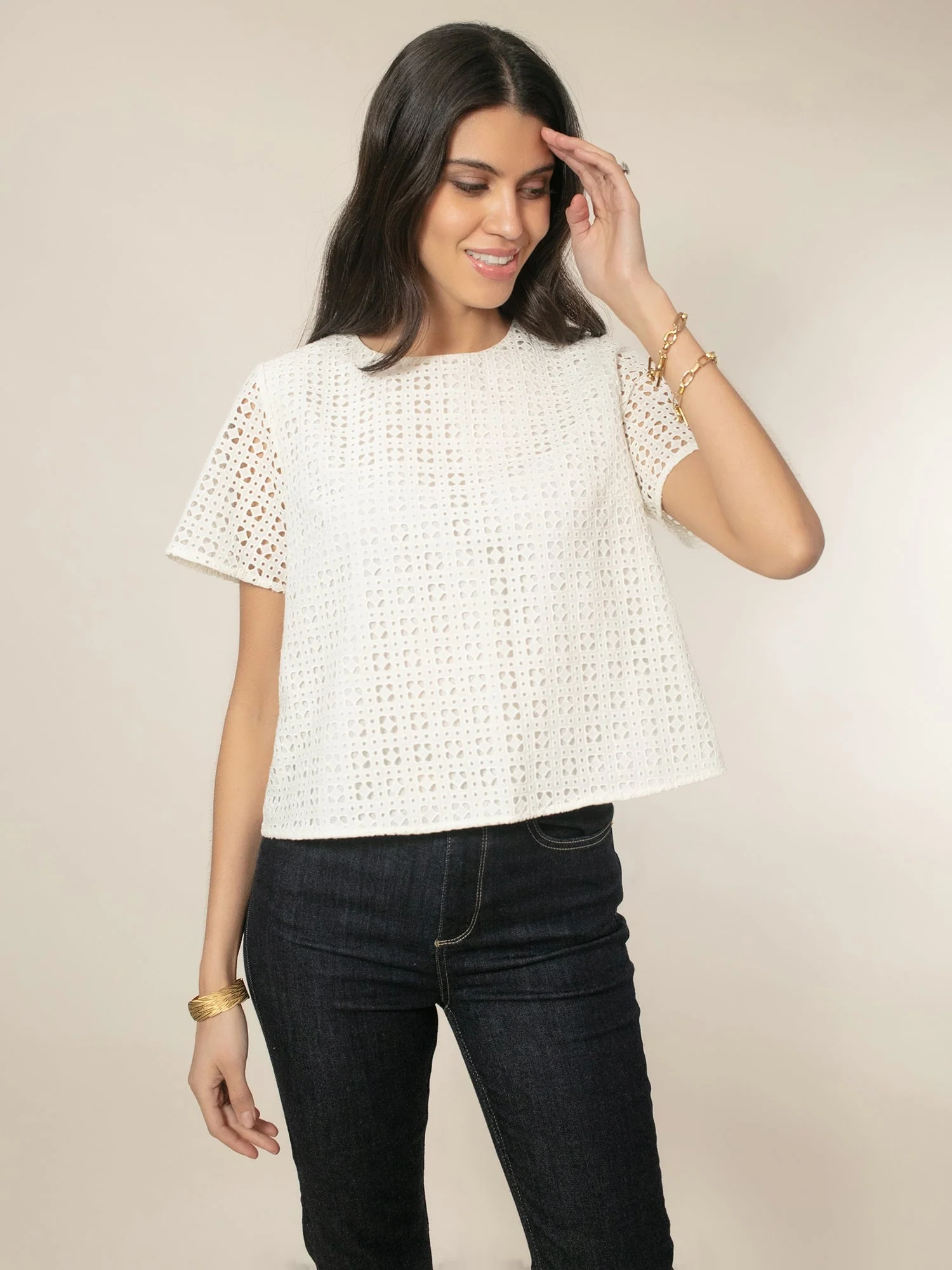 Mayhew Top - White - Image 6