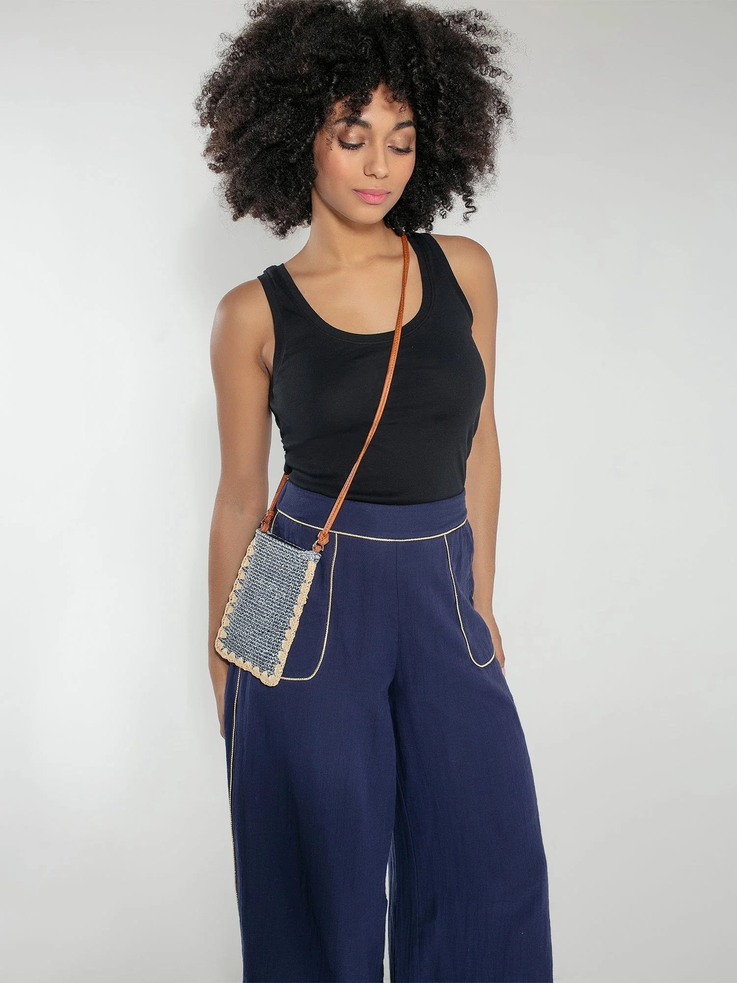 Phoebe Phone Case in Blue Mix - Image 3