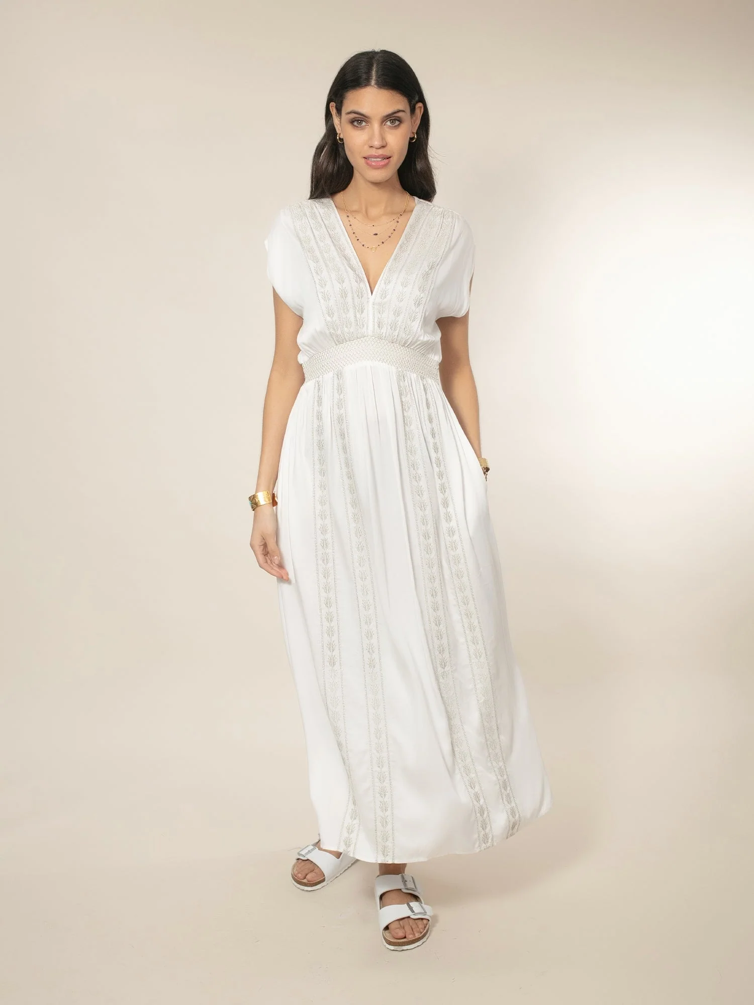 Samba Dress - Ecru