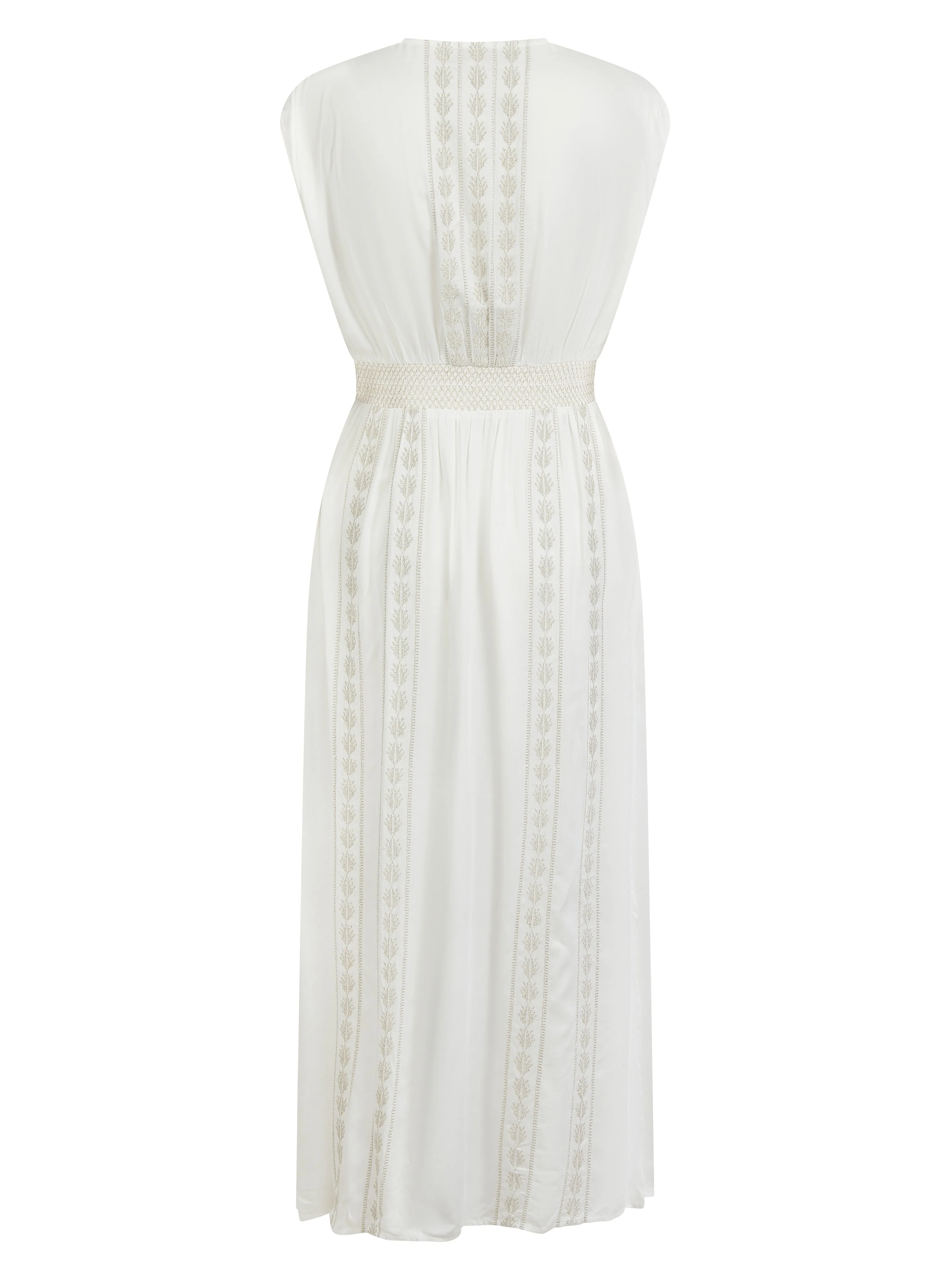Samba Dress - Ecru - Image 3