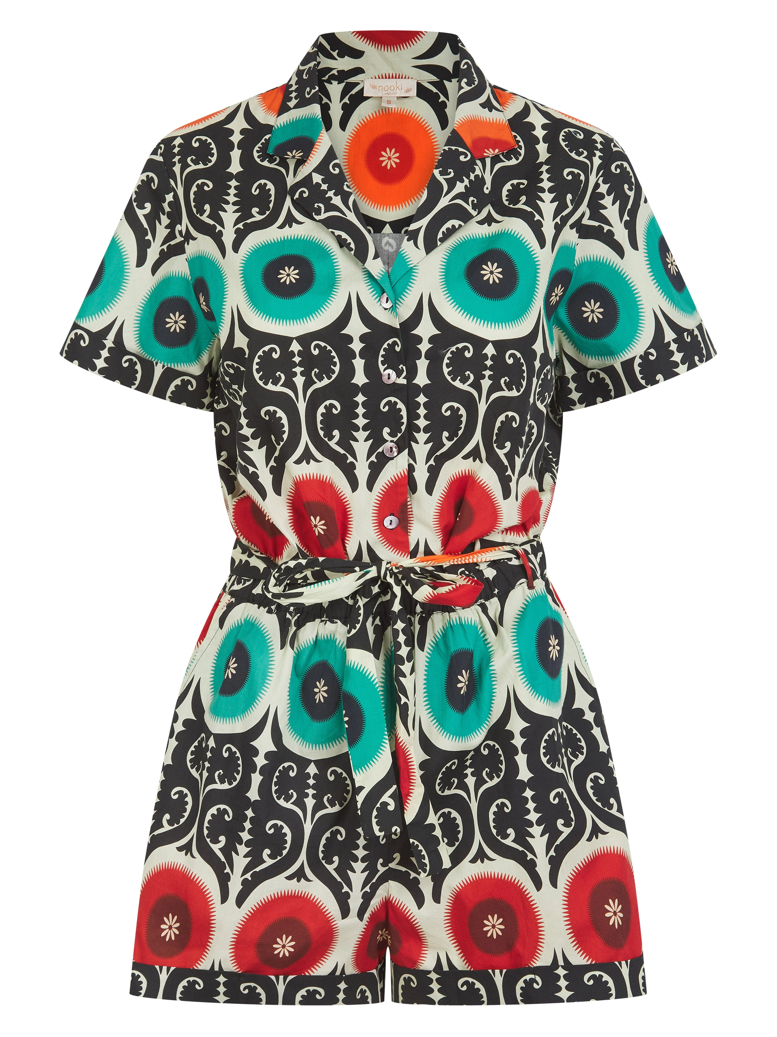 Suzani Playsuit - Multi - Image 7