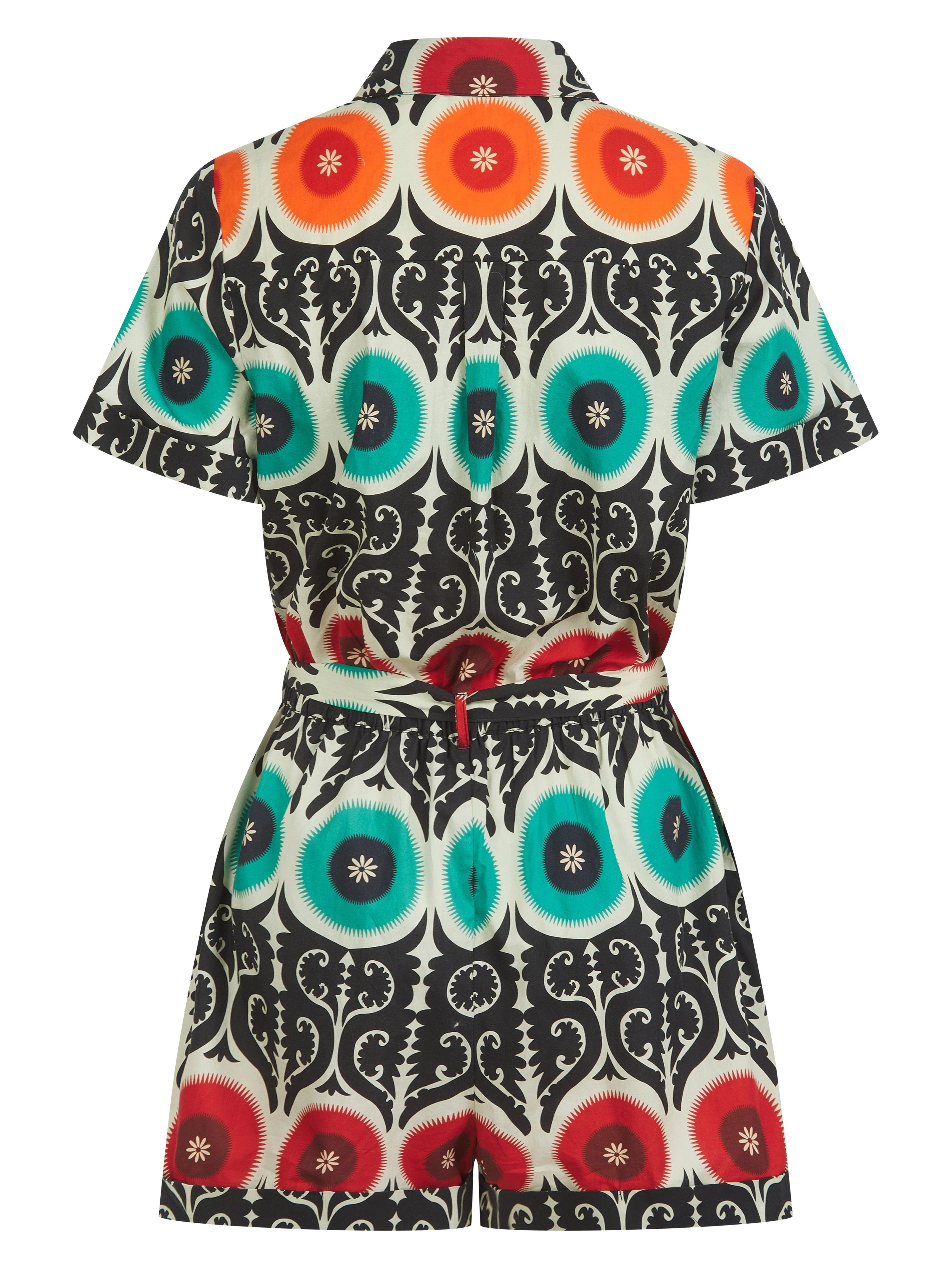 Suzani Playsuit - Multi - Image 8
